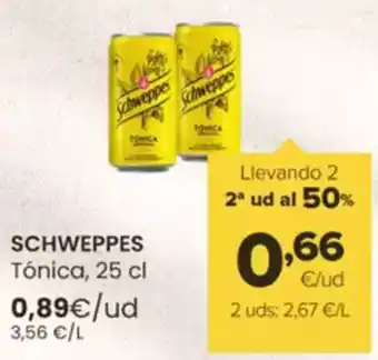 Autoservicios Familia SCHWEPPES Tónica oferta