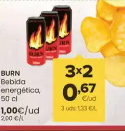 Autoservicios Familia BURN Bebida energética oferta