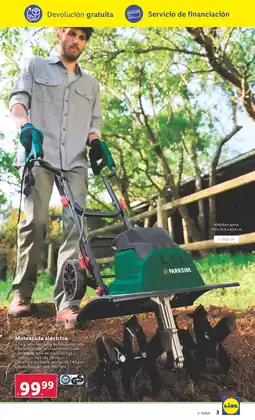 Lidl PARKSIDE Motoazada eléctrica oferta