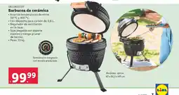 Lidl GRILLMEISTER Barbacoa de cerámica oferta