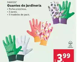 Lidl PARKSIDE Guantes de jardinería oferta