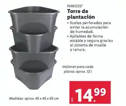 Lidl PARKSIDE Torre de plantación oferta
