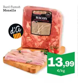 Sorli MONELLS Bacó fumat oferta