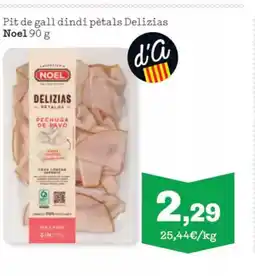 Sorli NOEL Pit de gall dindi pètals Delizias oferta