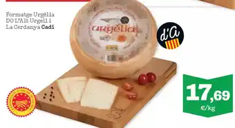 Sorli Formatge Urgèlia DO L'Alt Urgell i La Cerdanya oferta