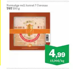 Sorli TGT Formatge vell torrat 7 Coronas oferta