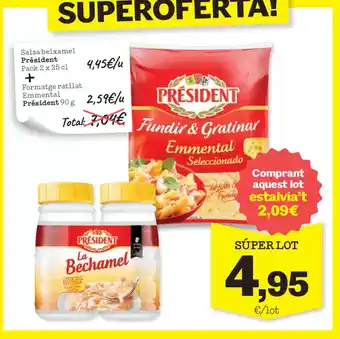 Sorli PRESIDENT Salsa beixamel oferta