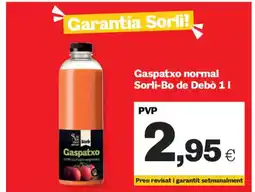 Sorli Gaspatxo normal Sorli-Bo de Debò oferta
