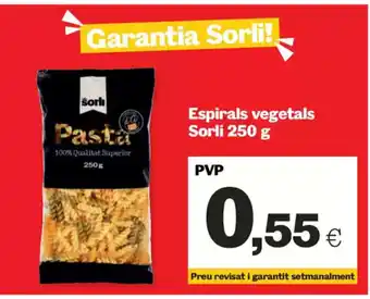Sorli Espirals vegetals Sorli oferta