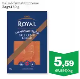 Sorli ROYAL Salmó fumat Supreme oferta