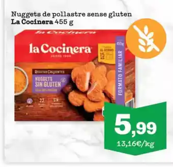 Sorli LA COCINERA Nuggets de pollastre sense gluten oferta