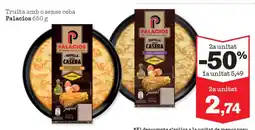 Sorli PALACIOS Truita amb o sense ceba oferta