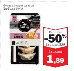 Sorli TA TUNG Gyoza al vapor de carn oferta