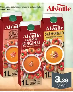 Sorli ALVALLE Gaspatxo original, suau o salmorejo oferta