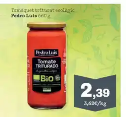 Sorli PEDRO LUIS Tomàquet triturat ecològic oferta
