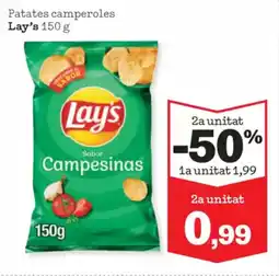 Sorli LAY'S Patates camperoles oferta