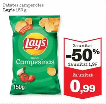 Sorli LAY'S Patates camperoles oferta
