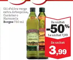 Sorli BORGES Oli d'oliva verge extra Arbequina, Caràcter o Harmonia oferta