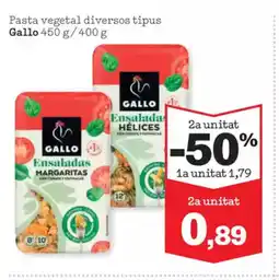 Sorli GALLO Pasta vegetal diversos tipus oferta