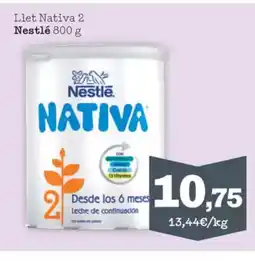 Sorli NESTLE Llet Nativa 2 oferta