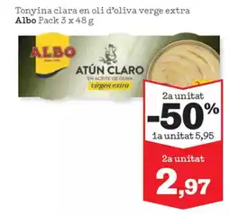 Sorli ALBO Tonyina clara en oli d'oliva verge extra oferta
