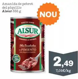 Sorli ALSUR Amanida de pebrot del piquillo oferta