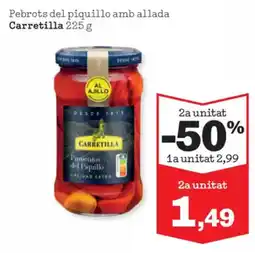 Sorli CARRETILLA Pebrots del piquillo amb allada oferta