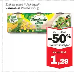 Sorli BONDUELLE Blat de moro Un toque oferta