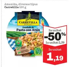 Sorli CARRETILLA Amanida, diversos tipus oferta