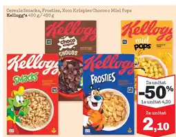 Sorli KELLOGG'S Cereals Smacks, Frosties, Xoco Krispies Chocos o Miel Pops oferta