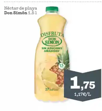 Sorli DON SIMON Nèctar de pinya oferta