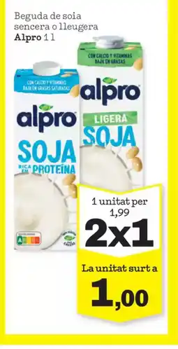 Sorli ALPRO Beguda de soia oferta