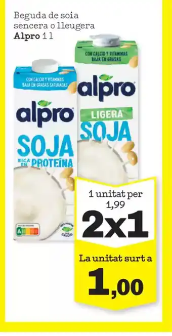 Sorli ALPRO Beguda de soia oferta