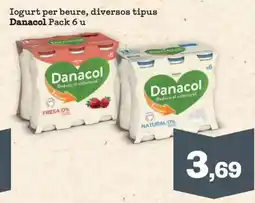 Sorli DANACOL Iogurt per beure, diversos tipus oferta