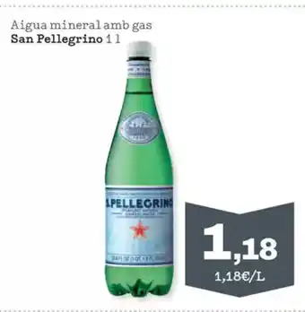 Sorli SAN PELLEGRINO Aigua mineral amb gas oferta