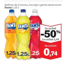 Sorli Refresc de llimona, taronja o gerds sense sucre oferta