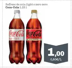 Sorli COCA COLA Refresc de cola light o zero zero oferta