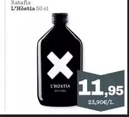 Sorli L'HOSTIA Ratafia oferta