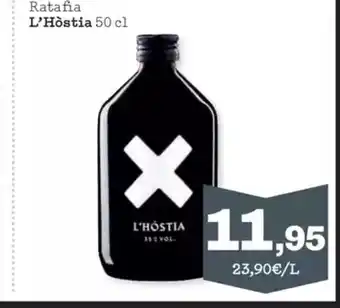 Sorli L'HOSTIA Ratafia oferta