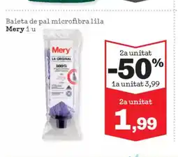 Sorli MERY Baieta de pal microfibra lila oferta