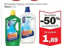 Sorli TENN Netejador banys, normal o àloe vera oferta