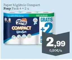 Sorli FOXY Paper higiènic Compact oferta