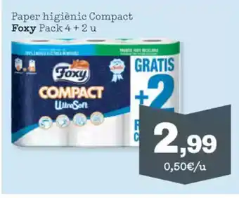 Sorli FOXY Paper higiènic Compact oferta