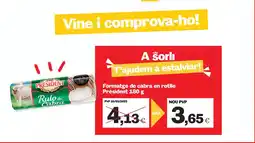 Sorli Formatge de cabra en rotlle oferta