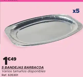 GiFi 5 bandejas barbacoa oferta