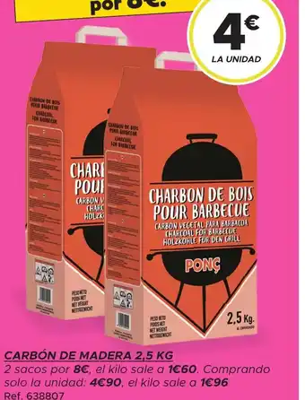 GiFi Carbón de madera oferta