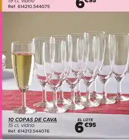 GiFi 10 copas de cava oferta
