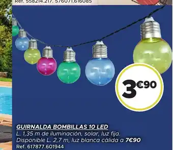 GiFi Guirnalda bombillas 10 led oferta