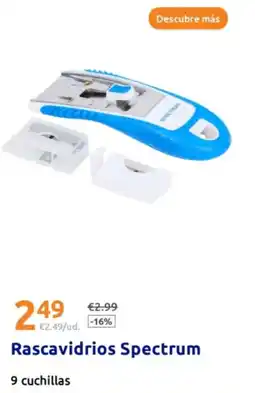 Action SPECTRUM Rascavidrios oferta