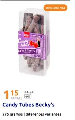 Action BECKY'S Candy Tubes oferta